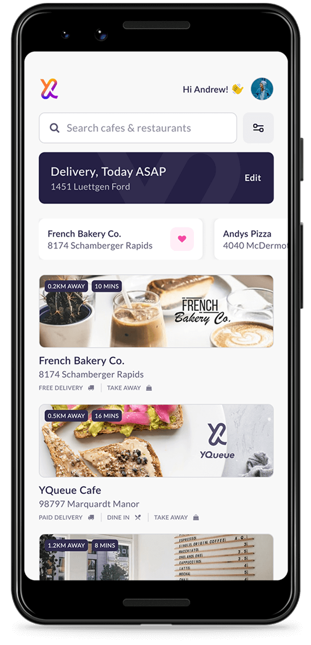 SelfOrdering Menu App YQueue